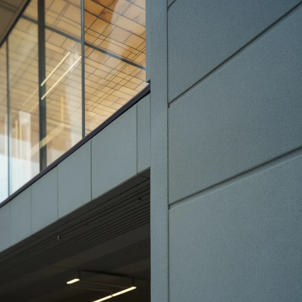 Detalle arquitectónico de la oficina